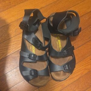 Birkenstock Black Strap Sandals